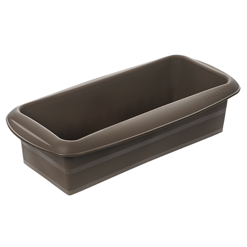 -Lurch- FlexiForm Kastenform 30cm Premium-Platin-Silikon braun