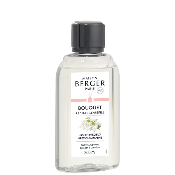 -Maison Berger Paris- Bouquet Refill "Edler Jasmin/Jasmin Précieux", Raumduft Diffuser, 200ml