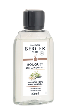 -Maisob Berger Paris- Bouquet Refill "Angélique Noire/Black Angelica", Raumduft Diffuser, 200ml