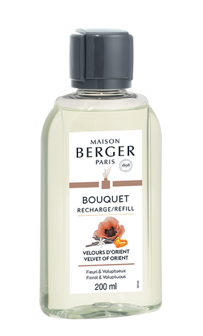 -Maison Berger Paris- Bouquet Refill "Velours d'Orient/Samt aus dem Orient", Raumduft Diffuser, 200ml