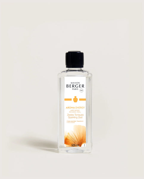 -Maison Berger Paria- "Aroma Energy" Zestes Toniques/Sparkling Zest 500ml