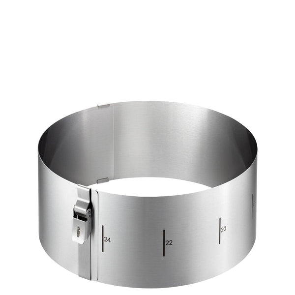 -GEFU- "TONDO CLIP" Tortenring H 10 cm von 16 cm bis 30 cm