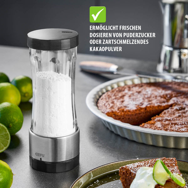 -GEFU- "DISPENSO" Puderzuckermühle