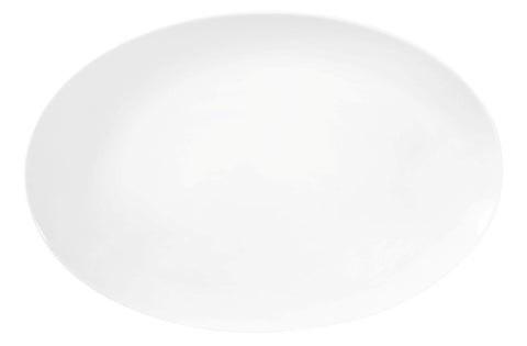 -Seltmann Weiden-, Liberty uni weiß, Servierplatte oval 31,5x21cm
