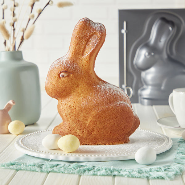 -RBV Birkmann- Ostern 3D Vollbackform Hase, Hochwertige Antihaftbeschichtung