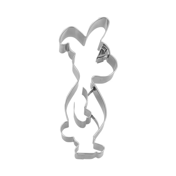 Präge-Ausstecher Hase – stehend, Edelstahl 9cm