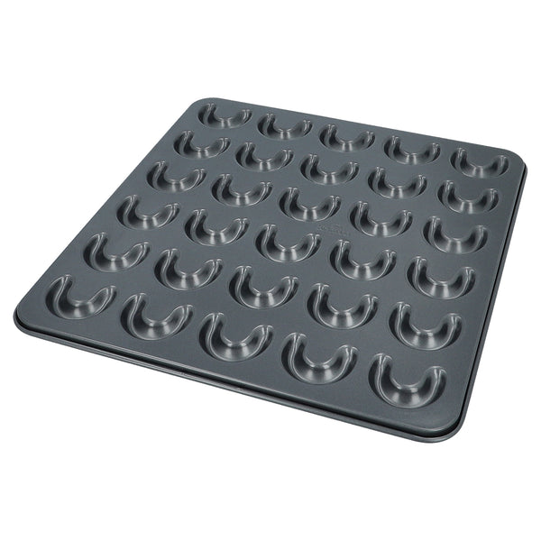 -RBV Birkmann- Vanillekipferlblech 30,5 x 32 cm, für 30 Stück