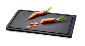Continenta Schneidebrett "Duracore" Tranchierbrett mit Rille 38,5x27x0,9cm