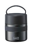 -Lurch- Iso-Pot 2.0, doppelwandigem Edelstahl, Farbe Anthrazit-Metallic, für heiße und kalte Speisen