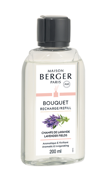 -Maison Berger Paris- Bouquet Refill "Blühender Lavendel", Rauduft Diffuser, 200ml