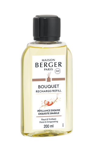 -Maison Berger Paris- Bouquet Refill "Sprudelnde Lebensfreude", Raumduft Diffuser, 200ml