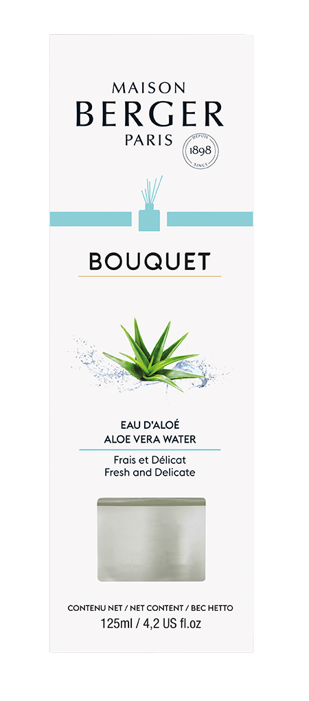Bouquet. "Eau d'Aloé/Frische der Aloe Vera", Raumduft Diffuser, 125ml
