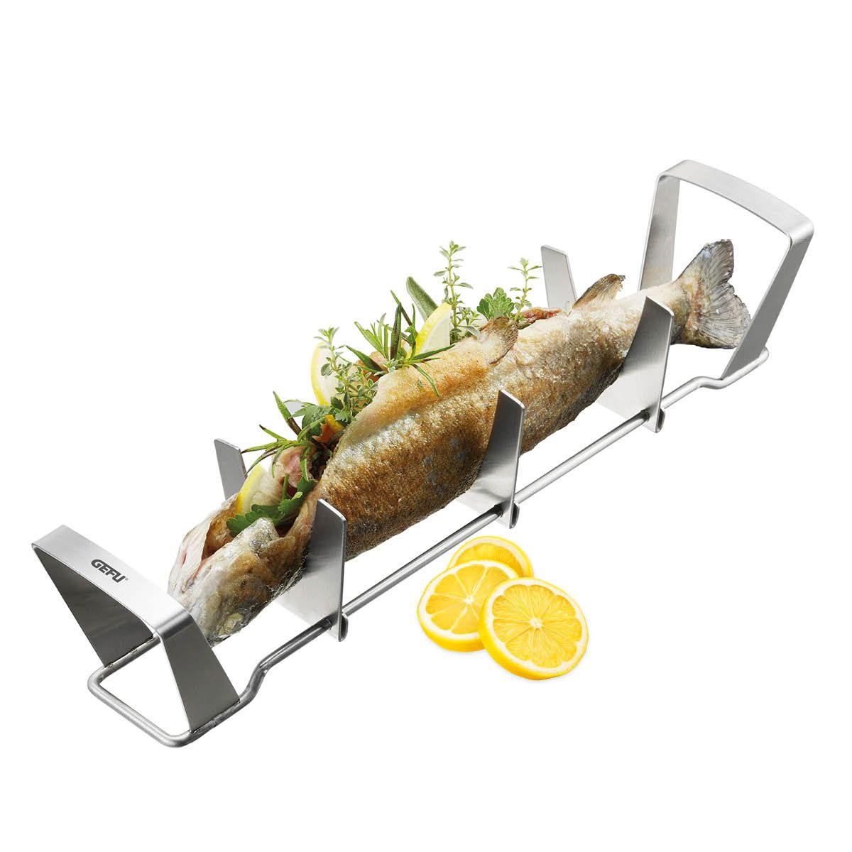 -GEFU- "BBQ" Fischhalter