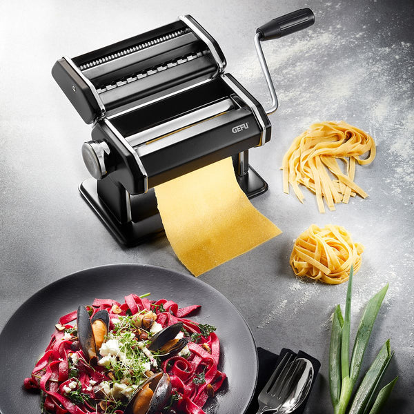 -GEFU- Big Sale "PASTA PERFETTA" Pastamaschine matt schwarz