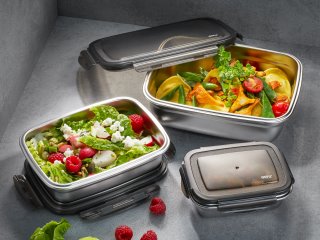 -GEFU- Big Sale "PREPPO" Frischhaltedosen-Set, 3-teilig