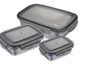 -GEFU- Big Sale "PREPPO" Frischhaltedosen-Set, 3-teilig