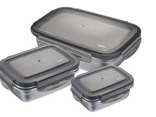 -GEFU- Big Sale "PREPPO" Frischhaltedosen-Set, 3-teilig