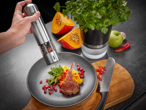 -GEFU- "TRICO" Salz- oder Pfeffermühle elektrisch