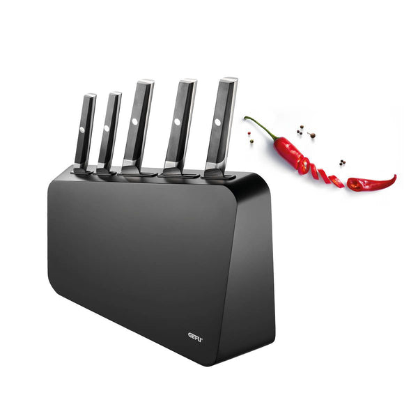 -GEFU- "ACURO" Messer-Set inkl. Messerblock, 6-teilig