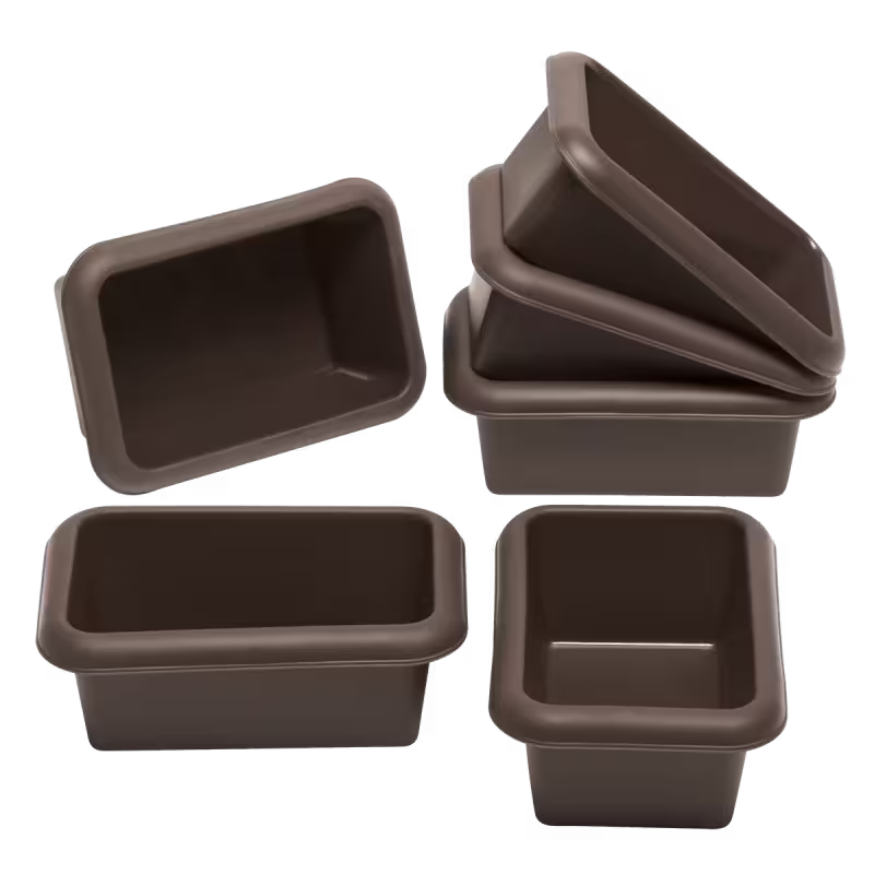 -Lurch- Flexiform Mini Batzen 6er Set Silikon braun