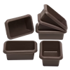 -Lurch- Flexiform Mini Batzen 6er Set Silikon braun
