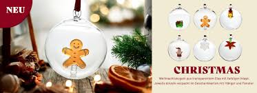 -Paul Nagel- Weihnachtskugel Glas mit Weihnachtsmann, 8cm