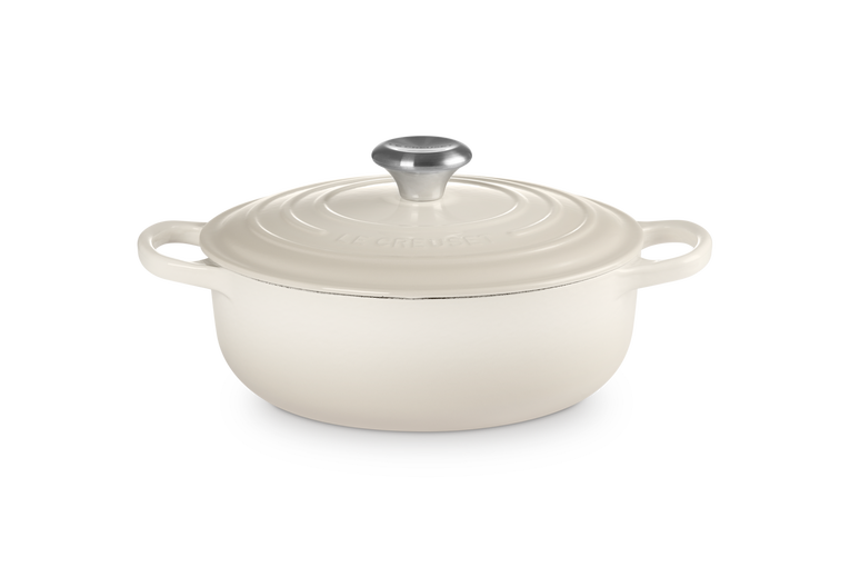 -Le Creuset- Sauteuse "Gusseisern" Signature 24cm 3,4Liter