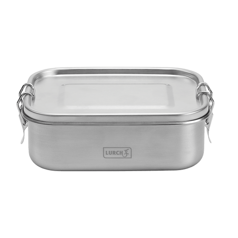 -Lurch- "Snap" Lunchbox Edelstahl in drei Größen 800ml, 1200ml und 1400ml