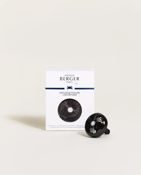 -Maison Berger Paris- "Car Wheel black" Autodiffuser Halterung ohne Duftkeramik