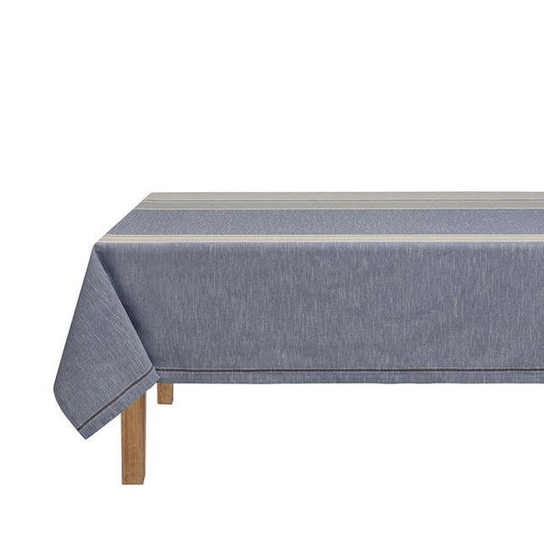 -Le Jacquard Francais- Tischdecke 150x150cm "Dune" 50% recycelte Baumwolle/ 50% neue Baumwolle