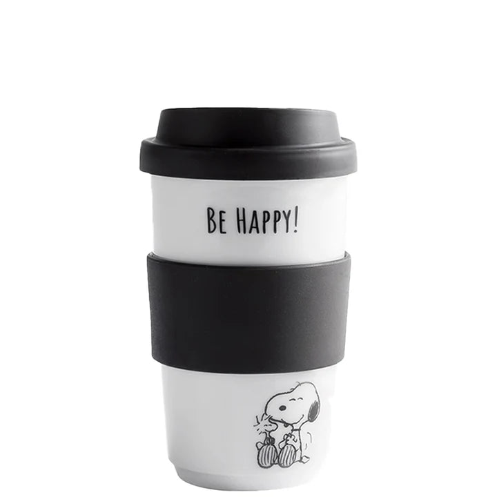-Kahla- "Peanuts" Becher + Trinkdeckel Peanuts Be Happy 0,40L