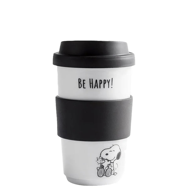 -Kahla- "Peanuts" Becher + Trinkdeckel Peanuts Be Happy 0,40L