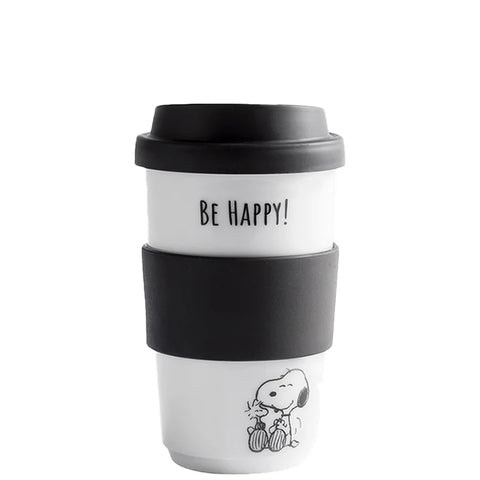 -Kahla- "Peanuts" Becher + Trinkdeckel Peanuts Be Happy 0,40L