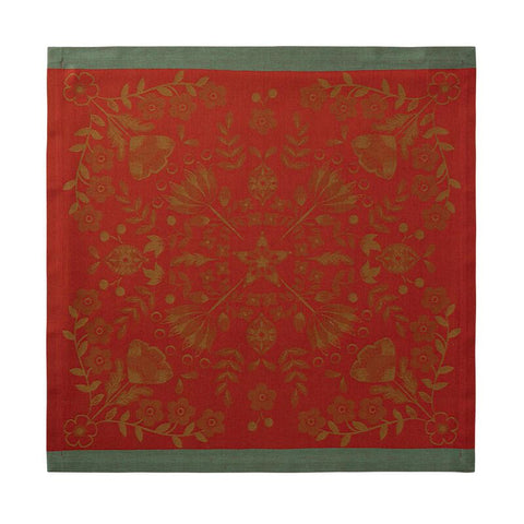 -Le Jacquard Francais- LIM Serviette 55x55 "Féerie" Sucre d'orge 100% Baumwolle