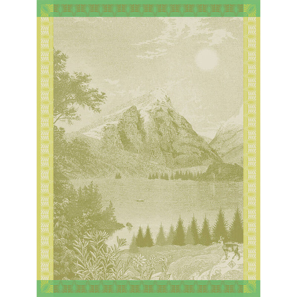 -Le Jacquard Francais- Geschirrtuch 80x60cm "Altitude" 100% Baumwolle