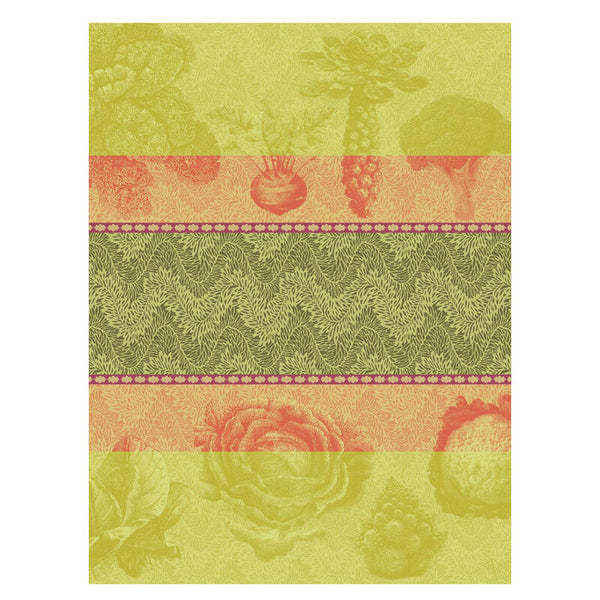 -Le Jacquard Francais- Geschirrtuch 80x60cm "Jardin des choux" 100% Baumwolle