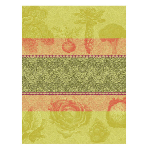 -Le Jacquard Francais- Geschirrtuch 80x60cm "Jardin des choux" 100% Baumwolle