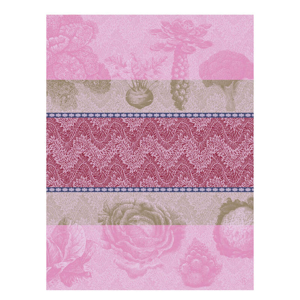-Le Jacquard Francais- Geschirrtuch 80x60cm "Jardin des choux" 100% Baumwolle