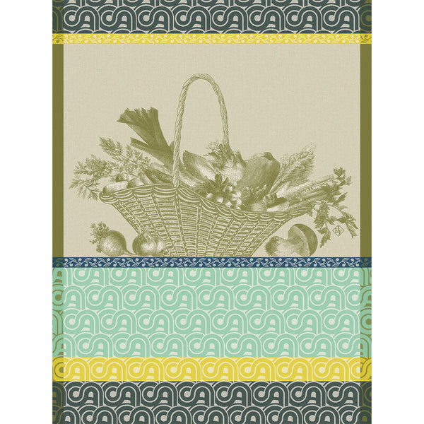 -Le Jacquard Francais- Geschirrtuch 80x60cm "Potarger d'Hiver" 100% Baumwolle