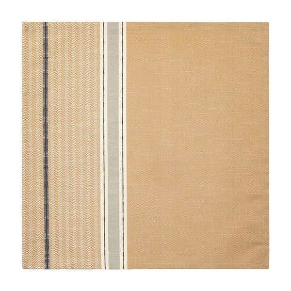 -Le Jacquard Francais- Tischläufer 50x150cm "Dune" 50% recycelte Baumwolle/ 50% neue Baumwolle