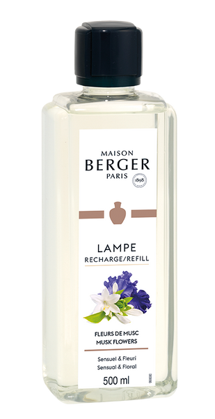 -Maison Berger Paris- Fleurs de Musc / Musk Flower 500ml