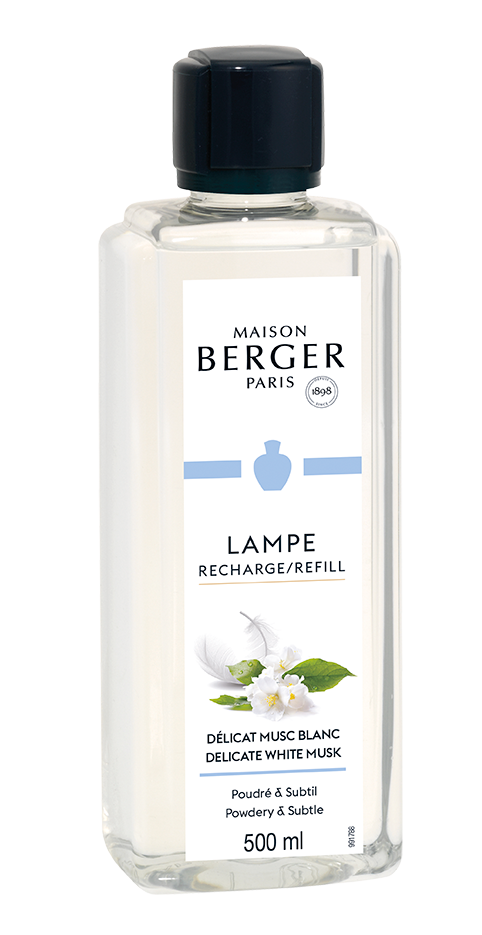 -Maison Berger Paris- Délicat Musc Blanc/Delicate White Musc 500ml