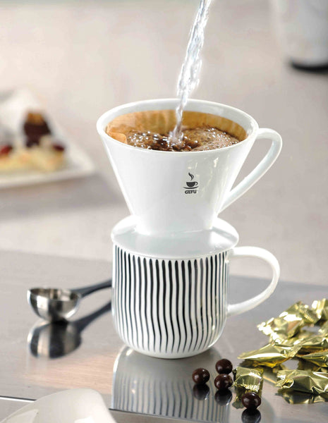 -GEFU- "SANDRO" Porzellan Kaffeefilter Gr. 101