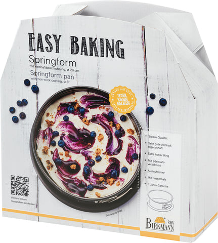 "Easy Baking" Springform 24cm -Marken-Antihaftbeschichtung-